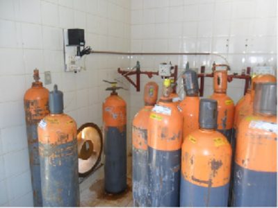 Instalação de cloro gás